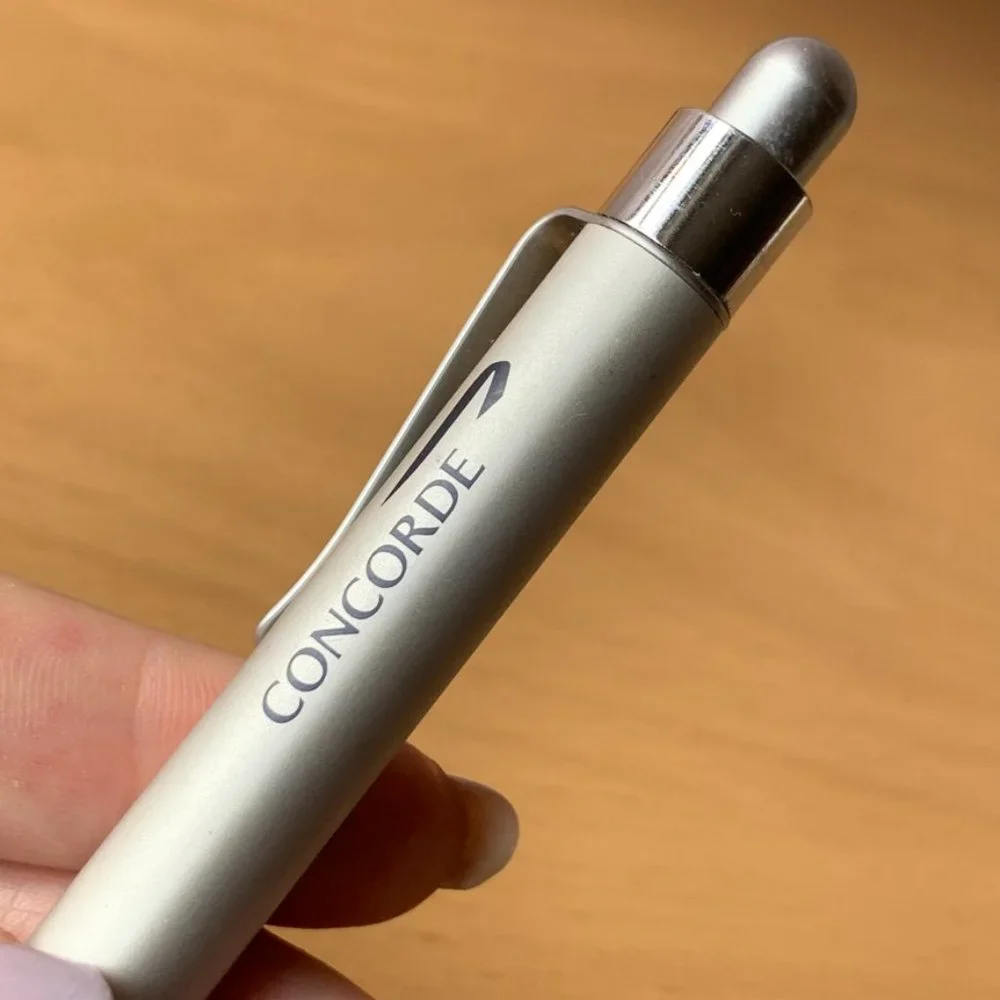 Collectable British Airways Concorde Thick Pen